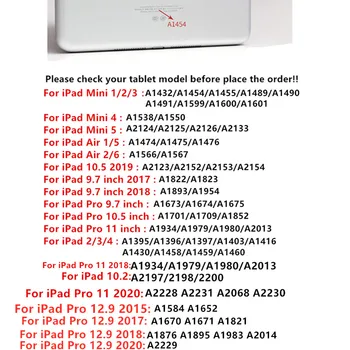 Caz pentru Noul iPad Air 4 2020 Mătăsos-Netedă Acrilică de Protecție Tableta Capacul din Spate pentru iPad Pro 11 12.9 2018 2020 rezistent la Șocuri Funda