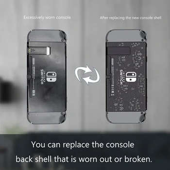 Original Locuințe Shell Caz pentru NintendoSwitch Controller Nintend Comutator NS Consola de Înlocuire Fata Spate Masca de Acoperire