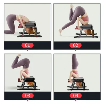Yoga Inversat Scaun Acasă Multifuncționale, Echipamente De Fitness Inversat Scaun De Fitness Scaun Auxiliar Inversat Mașină