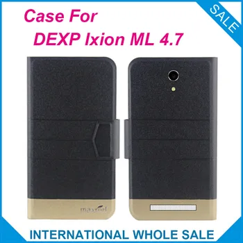 Fierbinte! 2016 DEXP Ixion ML 4.7 Caz Nou de Sosire 5 Culori Pret de Fabrica Flip din Piele Exclusive Caz Pentru DEXP Ixion ML 4.7 Acoperi