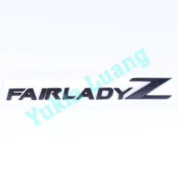 Negru FAIRLADY Z caroserie Emblema Autocolante Aliaj Emblema pentru 350Z 370Z