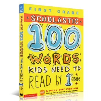 100 de Cuvinte Lectură Registru de lucru Copiii Trebuie Să Citească De Clasa 1 limba engleză Poza cărți de povești pentru a ajuta copilul să crească ca un cititor