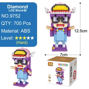 LOZ Blocuri de Jucărie Arale Dr Criză de Acțiune Figura Jucărie Diamant Jucarii Model 700Pcs Cadou Pentru Copii de Varsta 14+ Oficial Autorizat