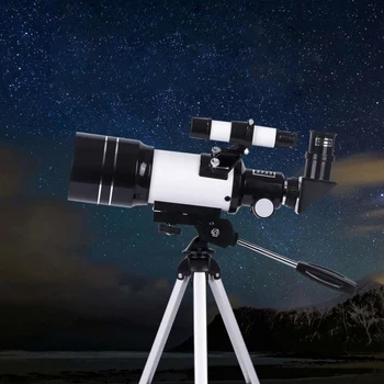 30070 Telescop Astronomic Profesional Zoom HD Night Vision 150X de Refracție Spațiu Adânc Luna Uitam Astronomic