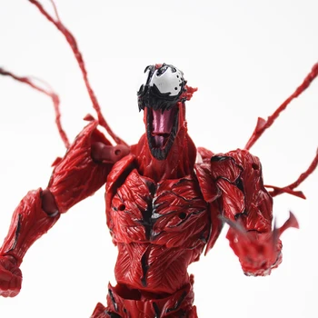 16cm Spiderman Figura de Acțiune Complex Revoltech Spider-Man Carnage Model de Jucarie Cadou pentru Copii