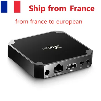 Franța în stoc 10 buc/lot 2021 vânzare Fierbinte X96 mini 1gb/8gb sau 2gb/16gb Amlogic S905W android 7.1 caseta de tv 4k Quad core X96mini