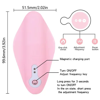 OLO Adult Sex Mașină Stimulator Clitoridian Jucarii Sexuale pentru Femei Invizibil Vibratoare Ou fără Fir Control de la Distanță Pantalon Vibrator