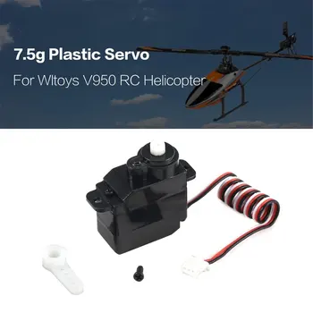 7.5 g de Plastic de Viteze Analog Servo 4.8-6V Piese pentru Wltoys V950 Elicopter RC Avion de Înlocuire Accessaries
