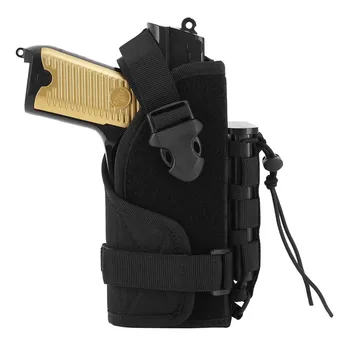 1000D Tactic Pistol Toc Dreaptă Arma Molle Husă cu Mag Suport pentru Pistol Airsoft Pistol Glock de Vânătoare Accesoriu