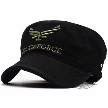 LIBERWOOD US Airforce USAF Aripi Brodate Pălărie Bărbați și Femei Top Plat palarii sapca camuflaj camo Catarama Reglabil capac