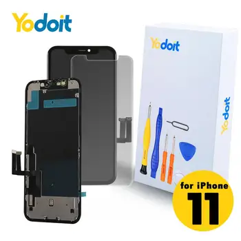 Yodoit pentru iPhone 11 Înlocuire Ecran TFT Touch Pentru iPhone 11 Touch LCD Digitizer Plin de Asamblare+Instrumente