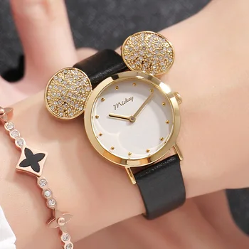 Disney pentru copii ceas Mickey urechi mari copii drăguț Ceas
