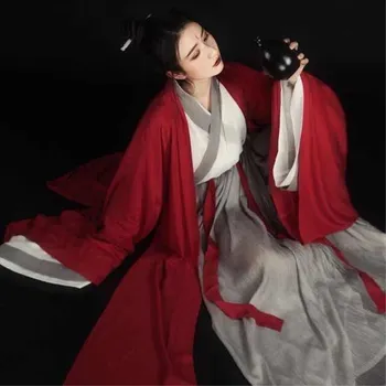 Femeile Hanfu Populară Chineză Dans Costum De Epocă Elegant Îmbunătățit Hanfu Costum Dinastiei Han Spadasin Cosplay Costum Costum