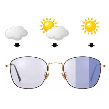 Noua Conducere de Mici Lentile Polarizate Fotocromatică ochelari de Soare Barbati Cameleon Ochelari Femei ochelari de soare Ochelari de oculos de sol masculino