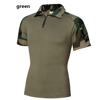 ZOGAA tricou Bărbați Vară Armată de Luptă Tactice T Camasa Barbati Militare Maneci Scurte Topuri Tricouri de sex Masculin Slim Fit 5 Culori de Camuflaj