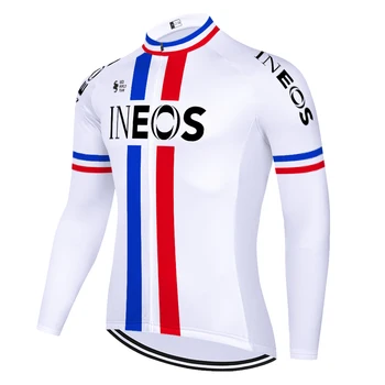 Spania maneca Lunga pentru Ciclism tricou INEOS echipa pro biciclete jersey ciclu jersey bărbați Franța, Italia, Rusia, Belgia ciclismo masculino
