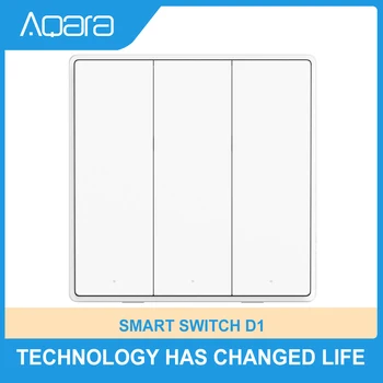 Aqara Smart Switch D1 Telecomanda Wireless Dual Control De La Distanță De Control Panoul De Comutare Acasă Inteligent Lucru Cu Mijia AppleHomekit