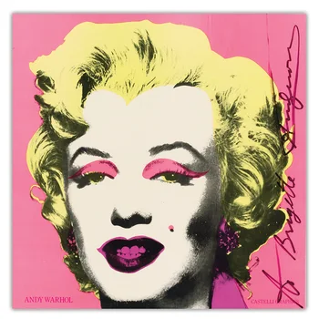 Citon Andy Warhol《Marilyn Monroe》Pop Art Panza Pictura In Ulei Opera De Arta Poster Decorativ Imprimare Imagine Decor De Perete Decor Acasă
