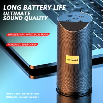 4Types Vorbitor Bluetooth Portabil în aer liber Difuzor Wireless Mini Coloana 3D Muzica Stereo Surround Suport FM TFCard Bass Box