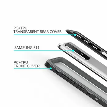 Rezistent la apa Caz pentru Samsung Galaxy A51 S20 Ultra S10 Nota 10 Plus Caz rezistent la Socuri IP68 rezistent la apa Caz de Telefon pentru Samsung