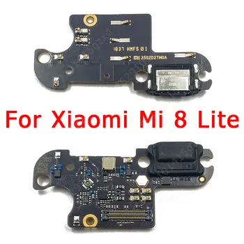 Original Taxa de Bord pentru Xiaomi Mi 8 Lite USB Plug PCB Conector Dock Cablu Flex Piese de schimb Portul de Încărcare pentru Mi8 Lite