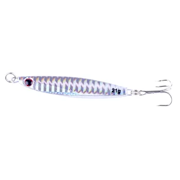 7 Buc Laser Momeli Momeli de Pescuit Jig Metal Pește Momeală Aborda 7cm 6# Cârlige Crankbait ALS88