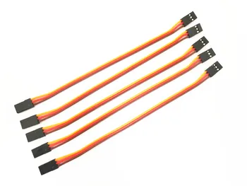100buc 10cm/15cm/20cm/30cm/60cm/90cm/100cm 26AWG mascul la Mascul JR Plug Servo Extensie Cablu de Plumb