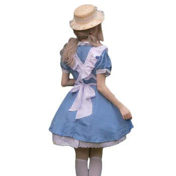 Fete Sweet Lolita Rochie XL Kawaii Haine Cospaly Maid Dress Japoneză Lolita Harujuku Rochie Curtea Fuste Costume Cosplay
