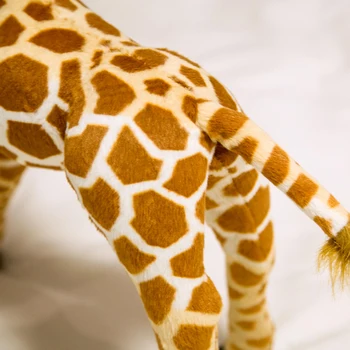 35-55cm Viața Reală de Plus Girafa Umplute Moale Realiste Aanimals Papusa Moale Copii Decor Acasă Cadou de Ziua de nastere pentru Copii