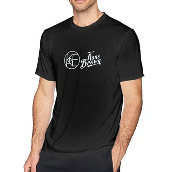 Negru Ka Ne Br-propriul Trend Bumbac T-Shirt pentru Om