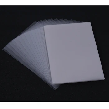 50pcs/Lot 4 x 6 inch PVC folie de Plastic pentru DIY Scrapbooking Manual Agitator Carduri Album Foto Cadru Clar Capac Transparent