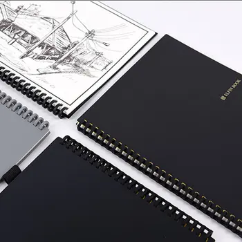Smart Reutilizabile Notebook Grilă Punct Notebook Cu Pix Și o Cârpă din Microfibră Birou Notepad APP Backup Business Notebook