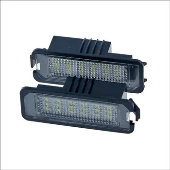 LED Numărul de Înmatriculare lampă de Lumină Golf MK4 CC Eos SciroccoLicense Numărul de Înmatriculare Q39F