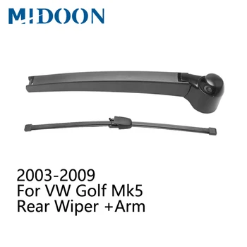 MIDOON Brațul Ștergătorului de lunetă și Spate a Lamei pentru Volkswagen Golf Mk4 Mk5 Mk6 Mk7 / Golf Plus