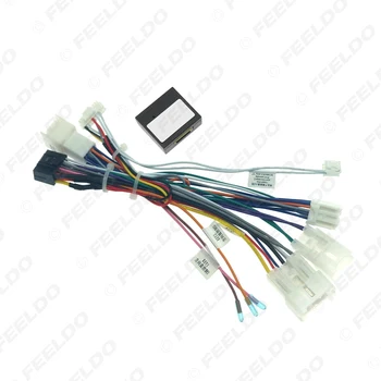 FEELDO Car Audio 16pin Fasciculului de Cabluri Cu Canbus Cutie Pentru Lexus Harrler RX300 Stereo de Instalare de Sârmă Adaptor de #HQ6770