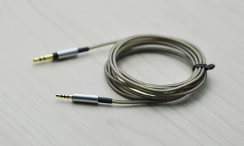 6ft Înlocuire Argint Cablu Audio Pentru JBL LIVE 500BT 400BT 650BTNC E500BT C45BT T750BTNC Căști