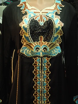 TRANSPORT GRATUIT Dubai Abaya Orientul Mijlociu Halat de Ramadan haine diamant Broderie Caftan Jibab Islamice Musulmane Rochie pentru femei
