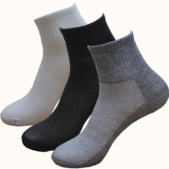 5pair Șosete de Bumbac pentru Femei Barbati Unisex Respirabil Glezna Șosete Scurte Casual Echipajul Masculin Ciorap Sokken Solid Stripe Model de Grilă