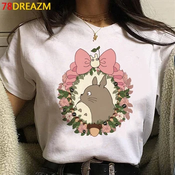 Totoro Studio Ghibli tricou tricou femei plus dimensiune ulzzang harajuku imprimare tumblr t-shirt ulzzang
