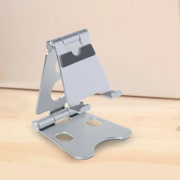 Din Aliaj de aluminiu Dublu Pliabil Desktop Rotativ Tablet Stand Suport de Telefon Mobil Mount Suport pentru iPhone și pentru iPad pentru Samsung Xiao