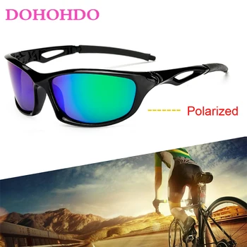 DOHOHDO Moda ochelari de Soare Polarizat Bărbați Femei Pescuit Ochelari Sport de Conducere Soare Glasse Oglindă Gafas De Sol UV400 Înaltă Calitate