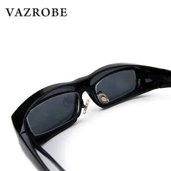 Vazrobe Clip pe ochelari de Soare Barbati Femei Polarizat Ochelari se Potrivesc Peste Miopie Eyeglases Cadre permis de Ochelari Anti-Orbire UV400