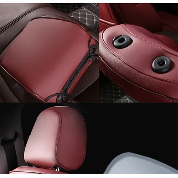Kokololee Personalizate din Piele scaun auto capac Pentru AUDI A4 A3 A6 Q3 Q5 Q7 A1 A5 A7 A8 TT R8 Automobile Huse scaune auto protector