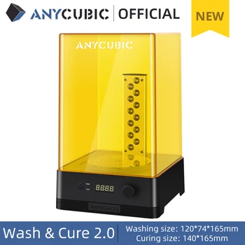 ANYCUBIC Wash & Leac 2.0 Pentru Marte Foton Fotoni LCD SLA DLP 3D Modele de Imprimantă UV Rotativ de Uscare Rășină Aparat de Curatare 2 in 1