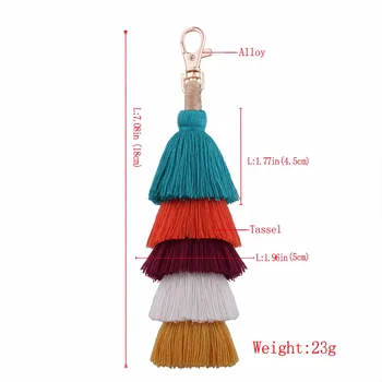 2018 colorate pom pom ciucuri Boem sac cuier Geanta Accesorii Geanta de plaja din paie sac geantă de mână de haine de vară Decor