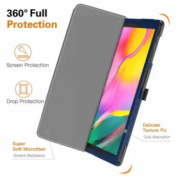 Caz pentru Samsung Galaxy Tab A7 10.4 SM-T500 T505 Tableta Caz de Pliere Capacul suportului pentru Samsung Galaxy Tab A7 10.4 2020 Caz +Film