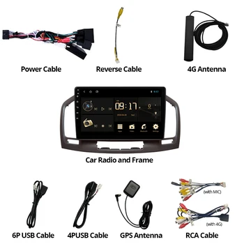 TIEBRO 2din Android 9.0 Radio Auto Pentru Buick Regal Pentru Opel Insignia 2009-2013 Auto Multimedia GPS Navigatie DVD Player