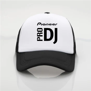 Moda stil DJ Pioneer Imprimare șapcă de baseball Bărbați femei Trend Vara Capac Plajă Cozoroc pălărie