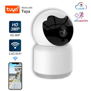 Tuya Mini Cloud IP Wireless de Urmărire Automată Viziune de Noapte WiFi Acasă de Supraveghere CCTV Samrt Camera de Securitate