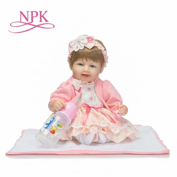 NPK renăscut baby dolls moale real atingere blândă minunat precoce baby doll realist bebes renăscut liflike pupular Cadou de Crăciun